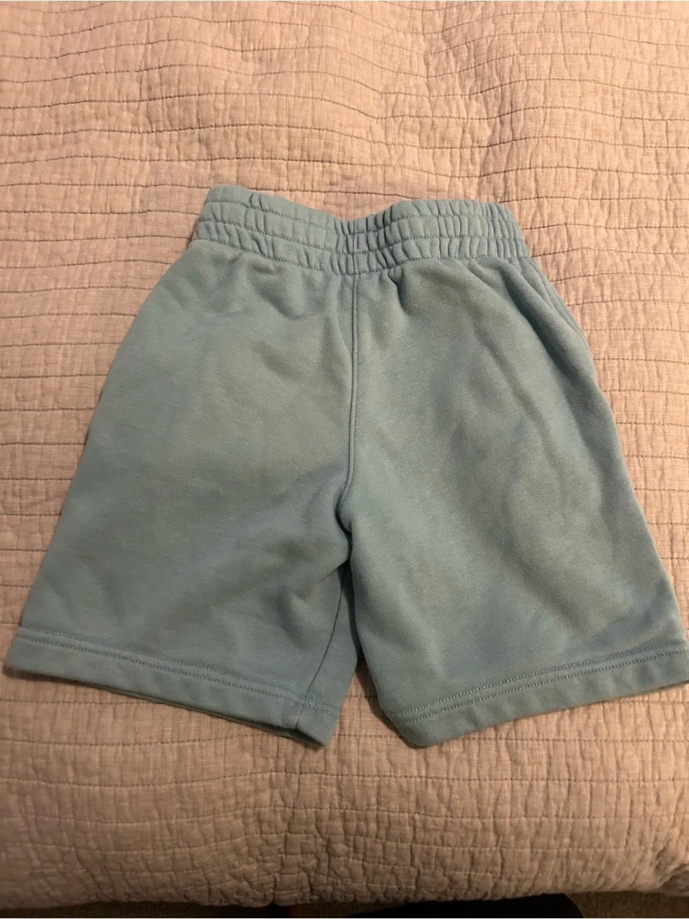 Nike Kids Teal Fleece Shorts with Logo